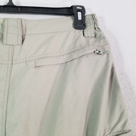 Rugged Earth cargo pants shorts combo convertible men's medium green lightweight - Picture 12 of 15